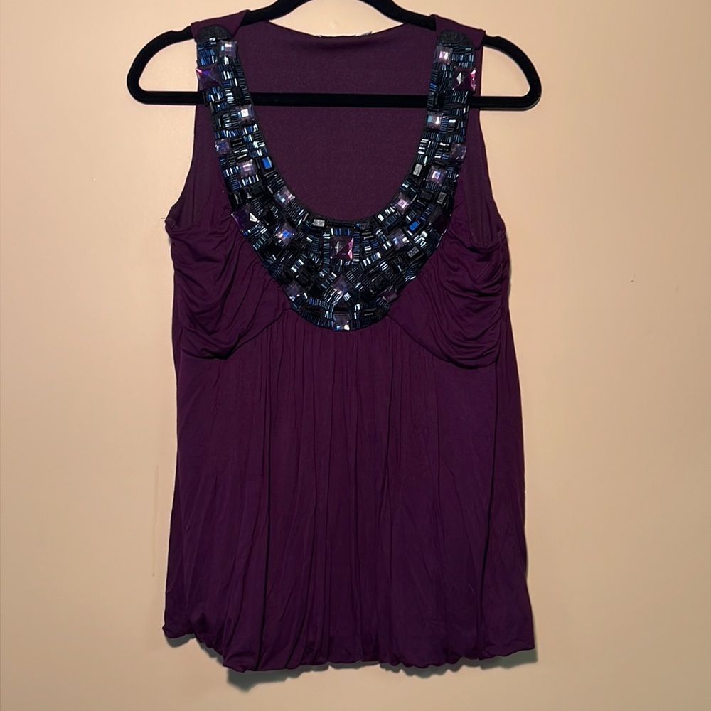 Ricki’s Jewelled Neck Blouse